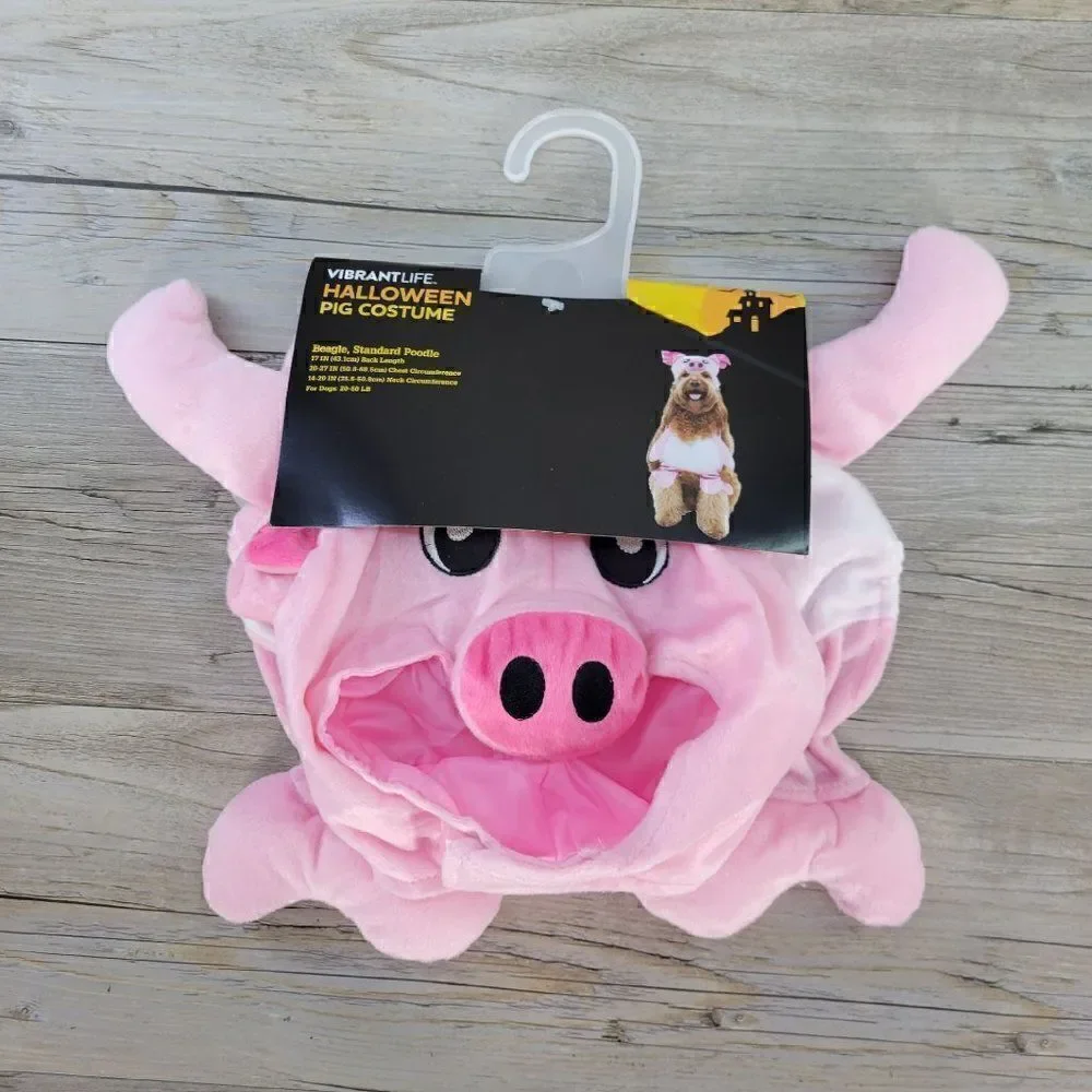 Vibrant Life Pig Dog Costume Sz XS